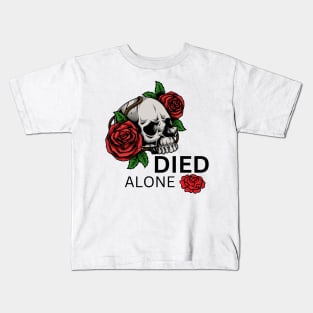 Skull And Roses Kids T-Shirt